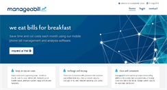 Desktop Screenshot of manageabill.com